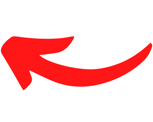 red arrow picture showing/hiding additional header element options